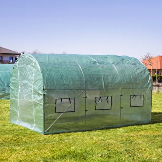 Garten-Gewächshaus (Folie) 2 x 4,5 x 2 m