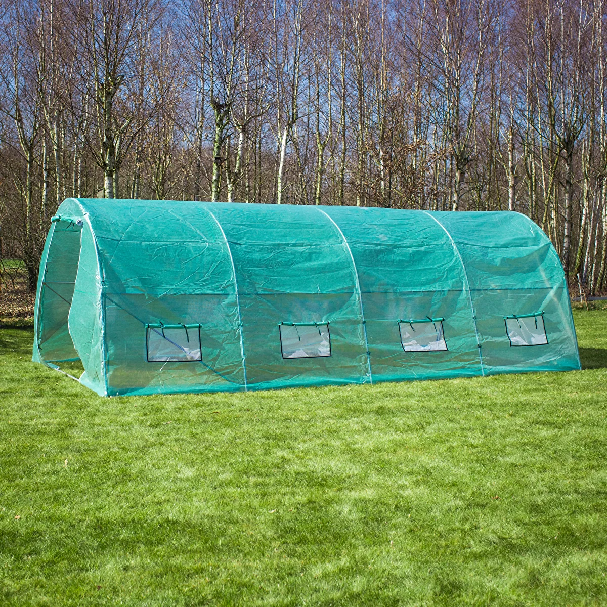Garten-Gewächshaus (Folie) 3x6x2 m