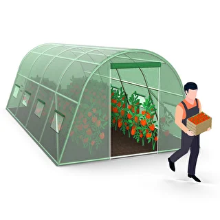 Garten-Gewächshaus (Folie) 3x6x2 m – photo 15