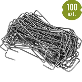 L-förmige Stahl-Erdanker für Unkrautvlies – 100 Stück – photo 4