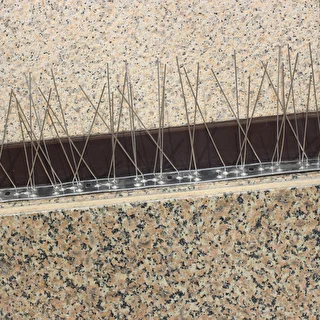 Vogelabwehr-Spikes auf Metallleiste, 10 Stück – photo 12