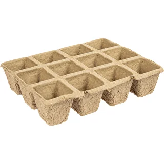 Papier-Anzuchttöpfe 4,5 x 5 x 4,5, Set mit 5 Stück