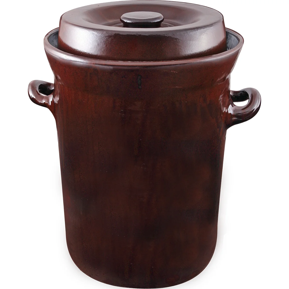 Kamionka – Gärtopf 15 l mit Wasserrinne und Deckel