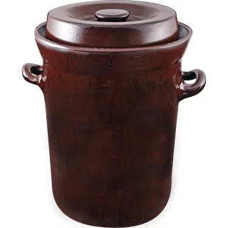 Kamionka – Gärtopf 15 l mit Wasserrinne und Deckel – photo 1