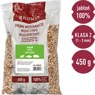 Räucherchips aus Apfelholz – 450 g, Kl. 2 – photo 2