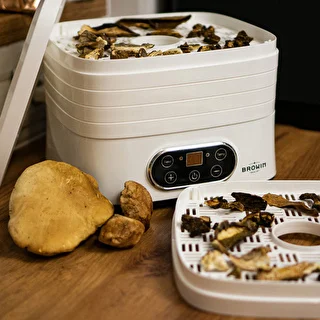 Dörrautomat für Pilze, Obst, Gemüse und Kräuter mit Temperaturregelung, 240 W, weiß – photo 17
