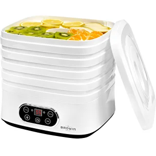 Dörrautomat für Pilze, Obst, Gemüse und Kräuter mit Temperaturregelung, 240 W, weiß – photo 8