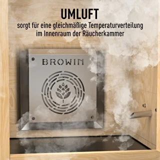 Räucherschrank mit WLAN, 200 L – dragON WOOD 100IQ mit elektrischem Heizmodul und Steuerung – photo 9