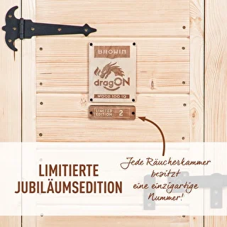 Räucherschrank mit WLAN, 200 L – dragON WOOD 100IQ mit elektrischem Heizmodul und Steuerung – photo 4