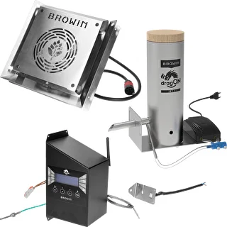 dragON Räucherofen aus Stahl, 220 L, IQ – mit Wi‑Fi‑Steuerung – photo 8