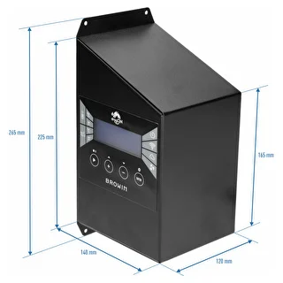 Modul-Set mit Wi-Fi-Steuerung - dragON IQ 2,7 kW, für Garten-Räucheröfen – photo 4