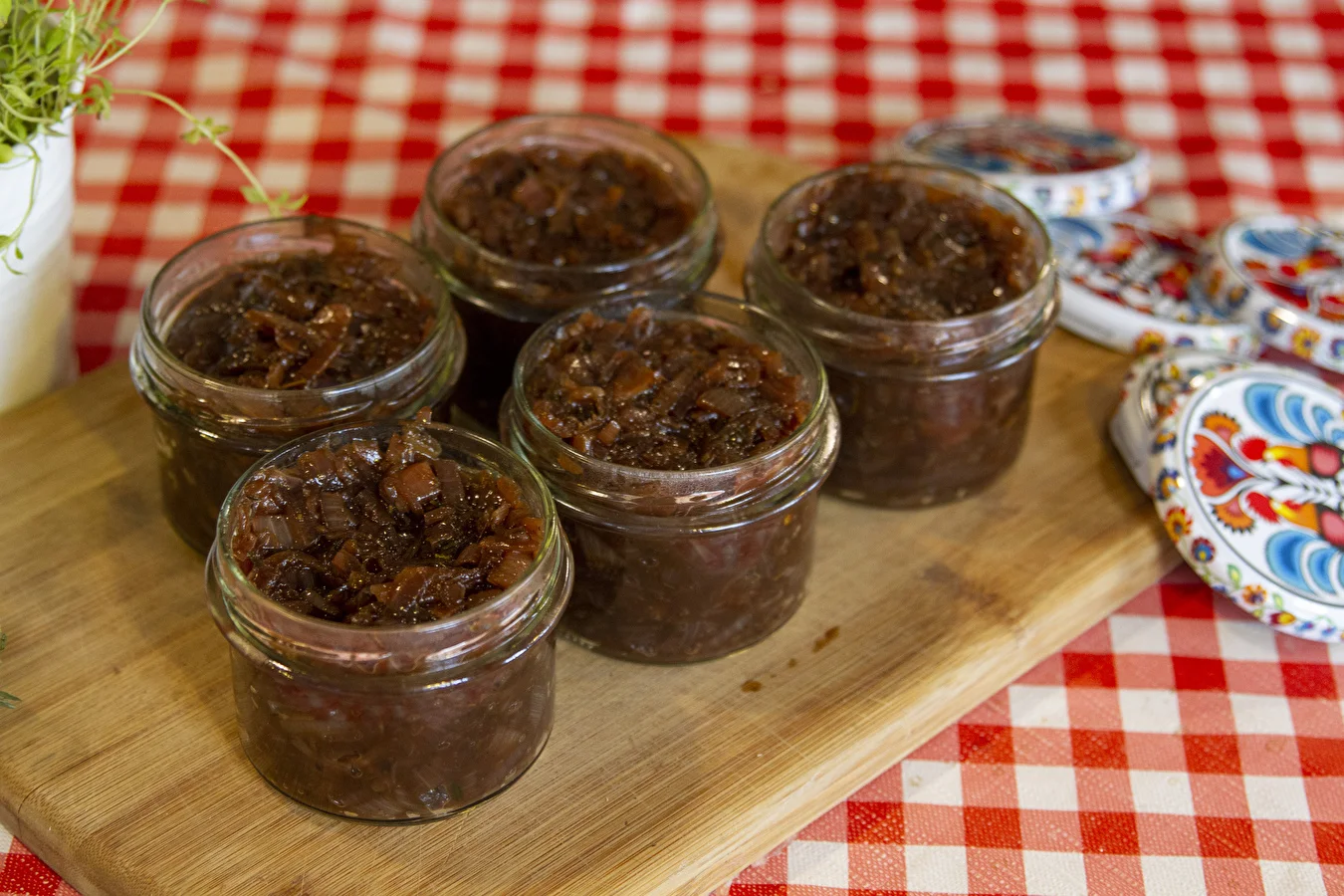 Rote-Zwiebel-Konfitüre