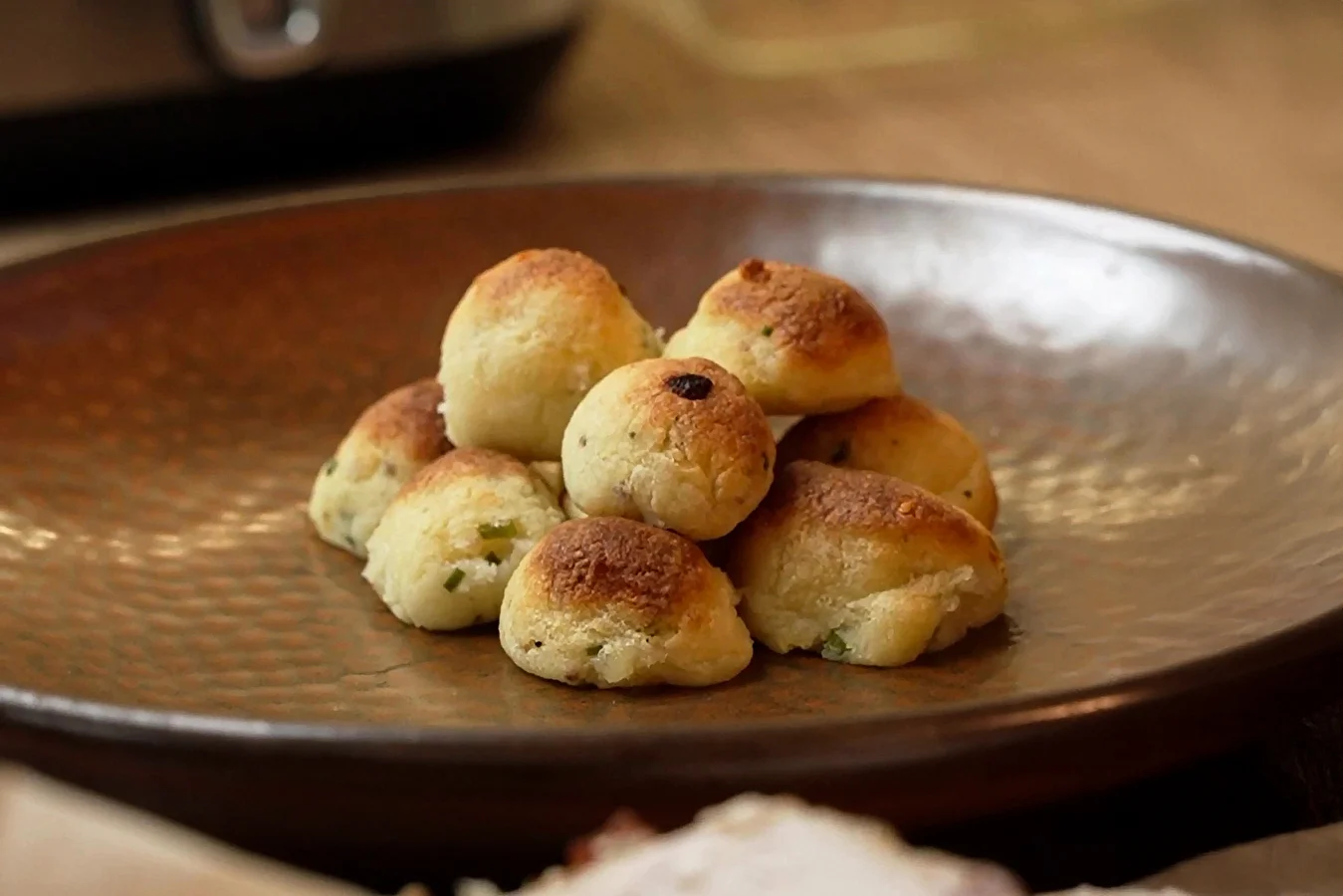 Kartoffelpüree-Bällchen