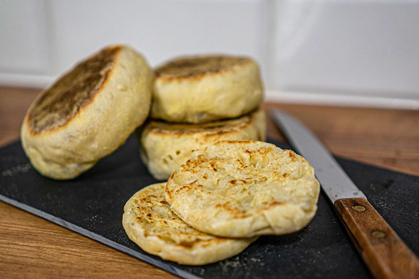English Muffins aus der Pfanne
