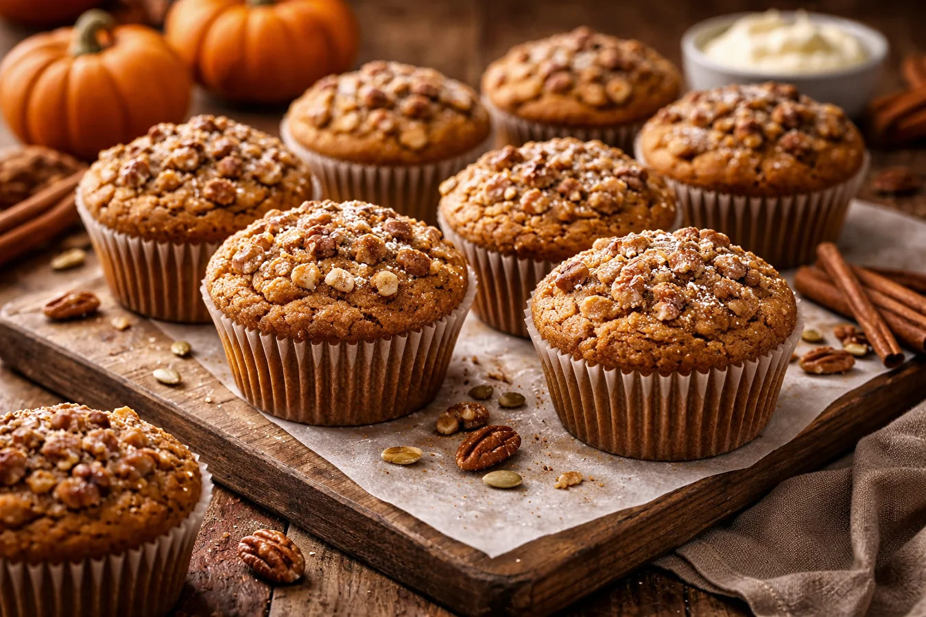Kürbis-Muffins