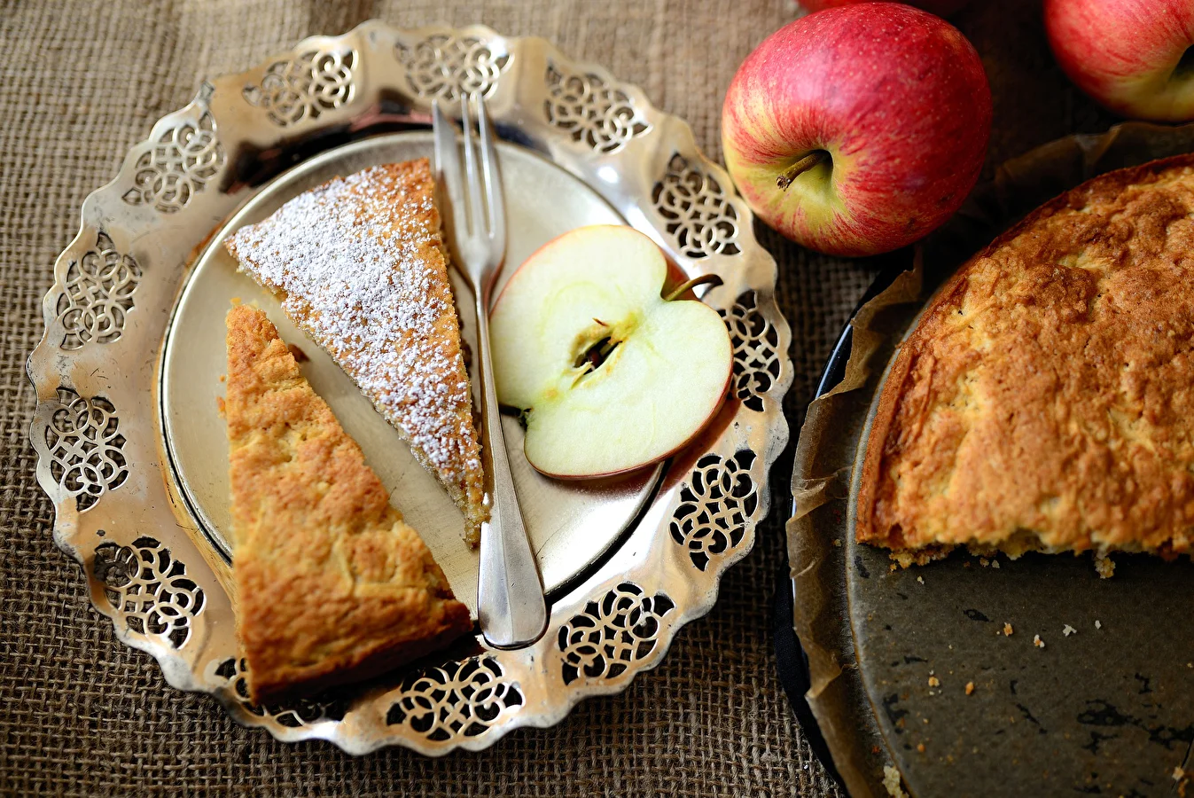 Apfel-Hefekuchen