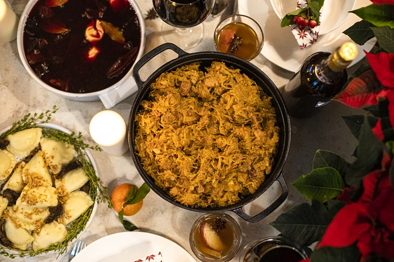 Weihnachtlicher Bigos aus dem Kessel