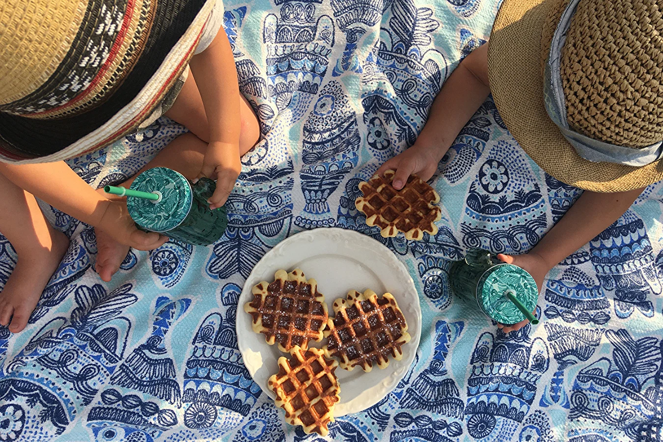 Köstliche Hefewaffeln