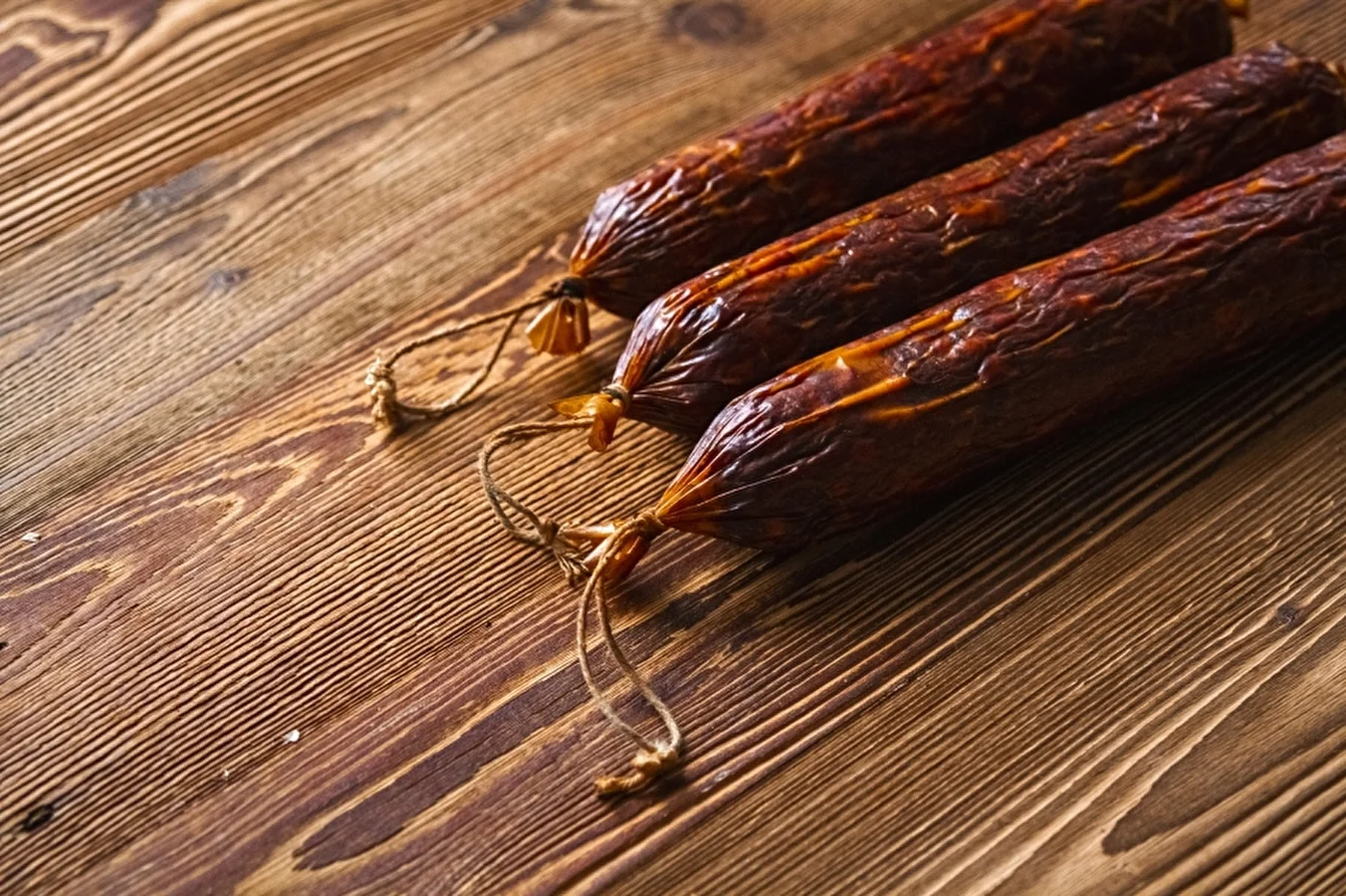Geräucherte Krakauer Wurst