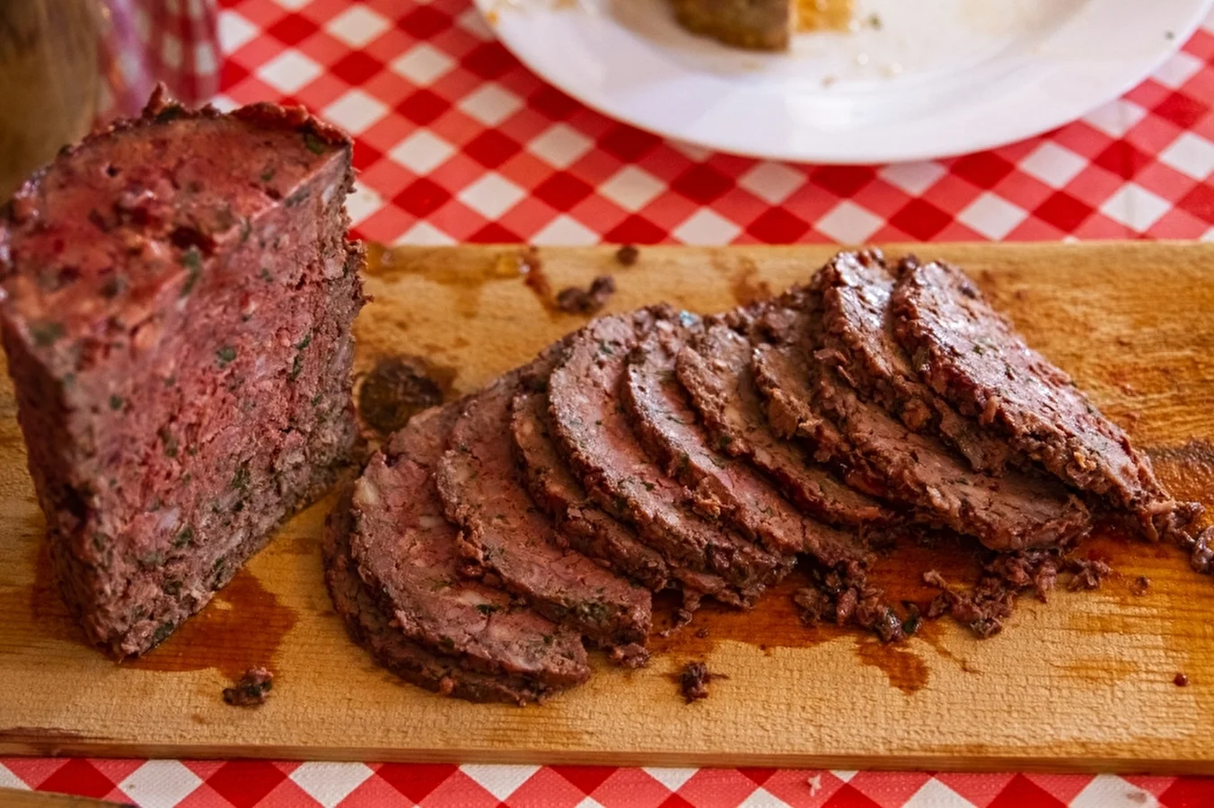 Geflügelleber-Terrine – Schinkenkocher