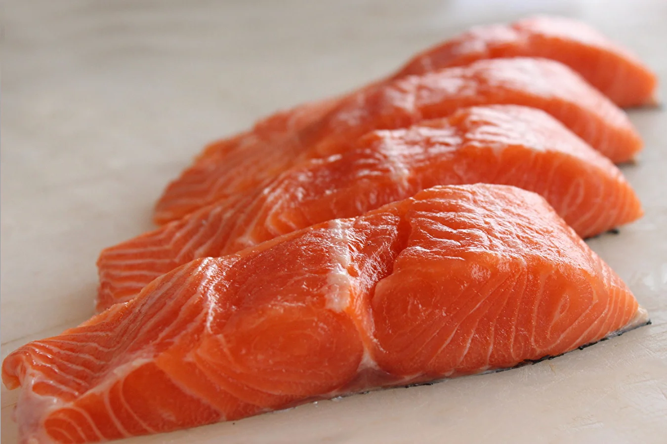 Kaltgeräucherter Lachs
