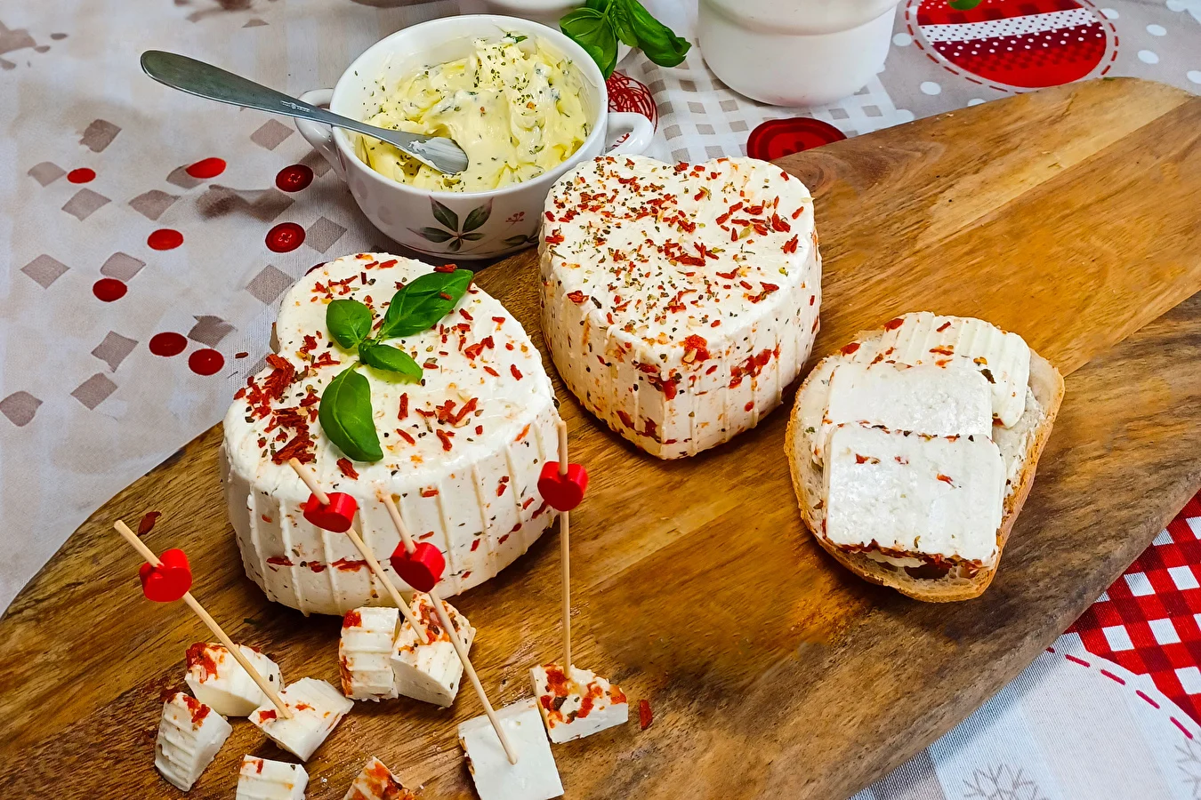 Käse nach Koryciński-Art zum Valentinstag
