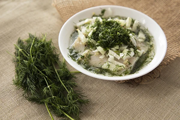 Heringe in zarter Dill-Marinade