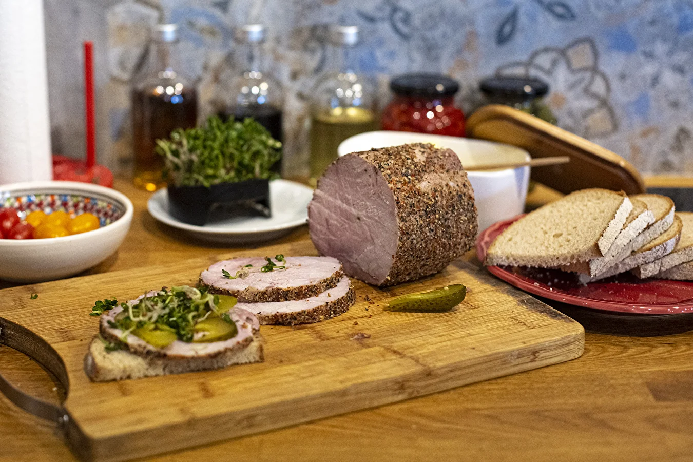 Pikanter Schinken aus dem Schinkenkocher