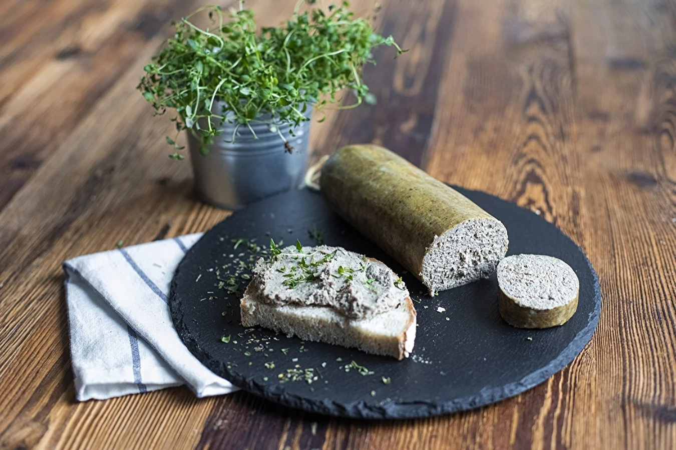 Hausgemachte Leberwurst