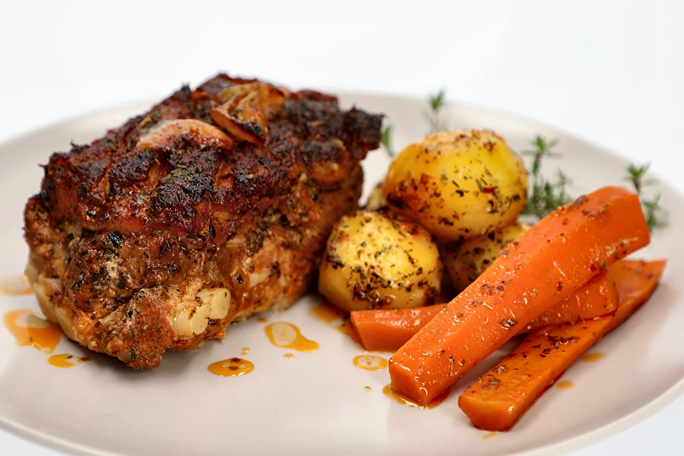 Gebackene Schweinerippchen
