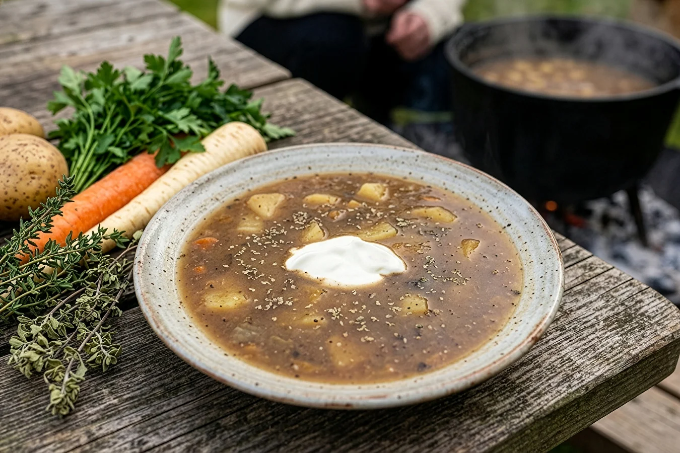 Vegetarischer Żurek