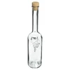 0,5 L-Flasche Dolcetto– Korken, weiß  - 1 ['Alkoholflasche', ' dekorative Alkoholflaschen', ' Glasflasche für Alkohol', ' Flaschen für Selbstgebrannten für die Hochzeitsfeier', ' Flasche für Likör', ' dekorative Flaschen für Likör']
