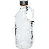 1 L Glasflasche mit Deckel und Henkel  - 1 ['Alkoholflasche', ' dekorative Alkoholflaschen', ' Glasflasche für Alkohol', ' Flaschen für Selbstgebrannten für die Hochzeitsfeier', ' Flasche für Likör', ' Wodkaflaschen', ' Wodkaflasche Hochzeitsfeier']