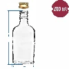 200 ml Flasche für Likör mit Kappe - 10 Stück. - 6 ['Flaschen', ' Tinkturen', ' Tinkturflaschen', ' selbstgemachter Likör', ' selbstgemachter Likör', ' selbstgemachter Likör', ' Tinkturflasche mit Schraubverschluss', ' Flasche mit Schraubverschluss', ' Flasche mit Schraubverschluss']