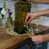 3 l Flasche mit Hahn TURM - 4 ['Alkoholflasche', ' dekorative Alkoholflaschen', ' Glasflasche für Alkohol', ' Flaschen für Selbstgebrannten für die Hochzeitsfeier', ' Flasche für Likör']