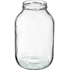 4 L Glas mit Kunststoffschraubverschluss - 2 ['Glas', ' Glas mit Schraubverschluss', ' Glas für Salzgurken', ' Glas für Gurken', ' Glas für Liköre', ' Glas mit Zange', ' Gurkenzange', ' Küchenzange']