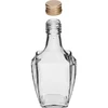 Art-Deco-Flasche 250 ml mit Verschluss - 2 ['Tinkturflasche', ' Tinkturflaschen', ' Alkoholflasche', ' dekorative Flaschen für Alkohol', ' Glasflasche für Alkohol', ' Mondscheinflaschen für eine Hochzeit', ' Tinkturflasche', ' dekorative Flaschen', ' Wodkaflasche', ' Wodkaflasche']