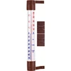 Außenthermometer braun (-60°C bis +50°C) 23cm  - 1 ['rundes Thermometer', ' welche Temperatur']