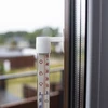Außenthermometer weiß  (-60°C bis +50°C) 23cm - 3 ['rundes Thermometer', ' welche Temperatur']
