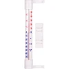 Außenthermometer weiß  (-60°C bis +50°C) 23cm  - 1 ['rundes Thermometer', ' welche Temperatur']