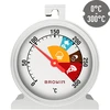 Backofen-Thermometer (0°C bis +300°C) Ø4,4cm - 3 ['Backofenthermometer', ' Brotthermometer', ' Fleischthermometer', ' Lebensmittelthermometer']
