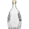 Bankett-Flasche 500 ml, mit Korken  - 1 ['Flasche', ' Flaschen', ' Likörflasche', ' Schnapsflasche', ' Alkoholflasche', ' Glasflasche mit Korken', ' 500 ml Flasche mit Korken', ' Flaschen mit Korken', ' Set für Hochzeit', ' Flasche für Bankett']