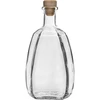 Bankettflasche 500 ml, mit Korken  - 1 ['Alkoholflasche', ' dekorative Alkoholflaschen', ' Glasflasche für Alkohol', ' Flaschen für Selbstgebrannten für die Hochzeitsfeier', ' Flasche für Likör', ' dekorative Flaschen für Likör']