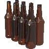 Bierflasche 500 ml - Multipack mit je 8 Stck.  - 1 ['für Bier', ' Flaschenverschluss', ' für Apfelwein', ' für alkoholfreie Getränke']