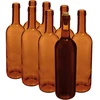 Braune Weinflasche 0,75 L - Achterpack - 2 ['750 ml-Flasche', ' Weinflasche', ' Flasche für Wein', ' Weinflaschen', ' Glasflasche', ' Flasche mit Korken', ' Flaschen 0', '7', ' braune Flaschen für Wein']