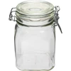 Comfort Tiegel 750 ml quadratisch hermetisch verschlossen - 2 ['Glas für Einmachprodukte', ' Gläser für Einmachprodukte', ' gewöhnliches Glas', ' gewöhnliche Gläser', ' preisgünstige Gläser']