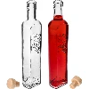 Dekorative Flasche 0,5 L mit Korken - 5 ['Flasche für Likör', ' dekorative Flasche', ' Flasche mit Weintraube', ' Weinflasche', ' Flasche für Met', ' Flasche für Olivenöl', ' Flasche für Öl', ' Flasche mit Korken', ' Flasche 500 ml', ' Geschenkflasche']