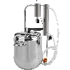 Destillator und Dampfkochtopf 2 in 1 12 L, Kühler +2x Absatzbecken  - 1 ['Destillator', ' Destillator mit Dampfkochtopf', ' Dampfkochtopf', ' Destillator für', ' Destillation']
