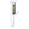 Elektronisches Kochthermometer, LCD (-50°C bis +200°C) - 4 ['Geschenk', ' Kochthermometer', ' Thermometer mit Sonde', ' Thermometersonde', ' LCD-Temperaturanzeige', ' elektronisches Kochthermometer']