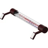 Fensterthermometer zum Aufkleben (-50°C bis +50°C) 22cm - 4 ['rundes Thermometer', ' welche Temperatur']